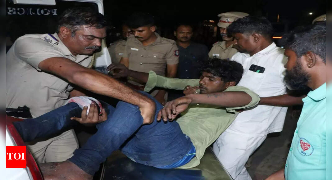 Madurai police shoot at accused in chain snatching case | Madurai News ...