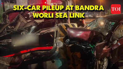 Mumbai: Six vehicles collide at Bandra Worli Sea Link toll plaza, 3 in critical condition