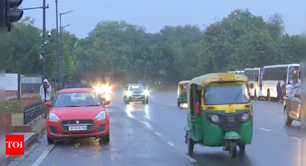 Delhi-NCR Receives Light Rain, Sees Sudden Change In Weather | Delhi ...