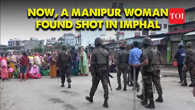 Manipur: Woman's body with bullet wound on her head found in Imphal West