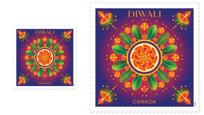 Canada Post unveils stamp to mark Diwali