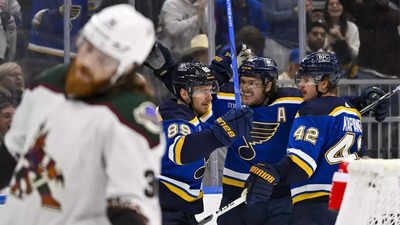 St. Louis Blues finish homestand strong with 2-1 win over Arizona Coyotes