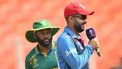 World Cup: Afghanistan opt to bat against South Africa