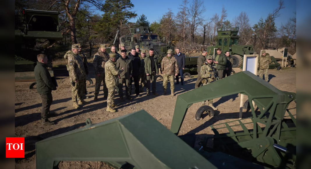 Ukraine damages two small Russian landing boats in Crimea, Kyiv says ...