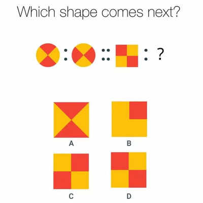 Pattern Puzzle: Can you figure out the next shape?