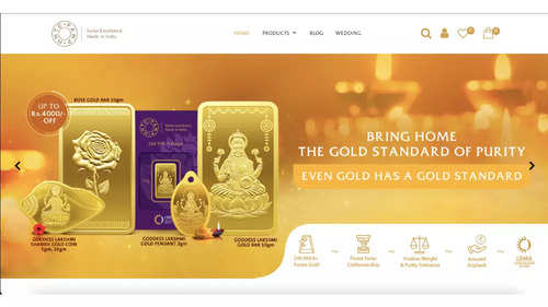 mmtc: How to buy gold coins, bars online from MMTC-PAMP website this  Dhanteras - The Economic Times