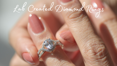 Lab Created Diamond Rings For Radiant Elegance