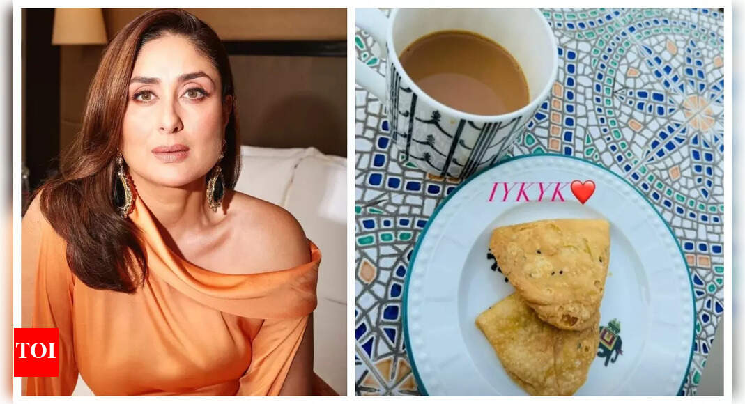 Kareena Kapoor Khan gives fans a glimpse of her yummy Diwali snack – See photo – Times of India