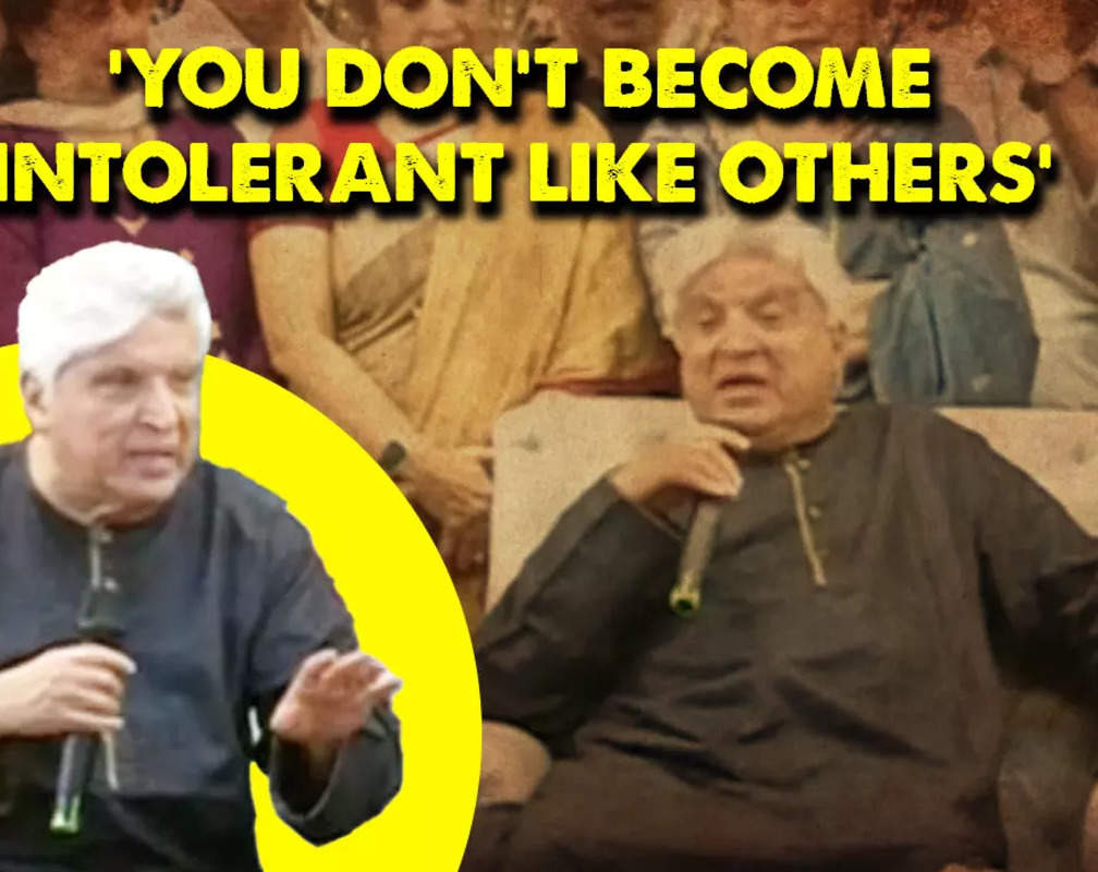 
'Some people were always intolerant, Hindus are not': Javed Akhtar says Hinduism gave India democracy
