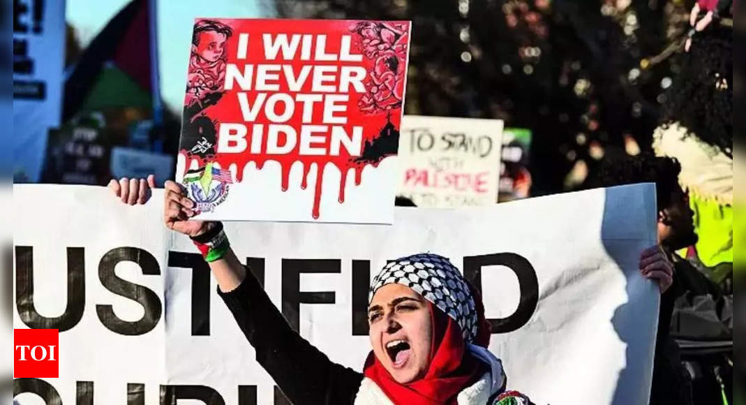 Nutrition sportive : la désapprobation de la réponse de Biden à la guerre à Gaza augmente parmi les démocrates : sondage