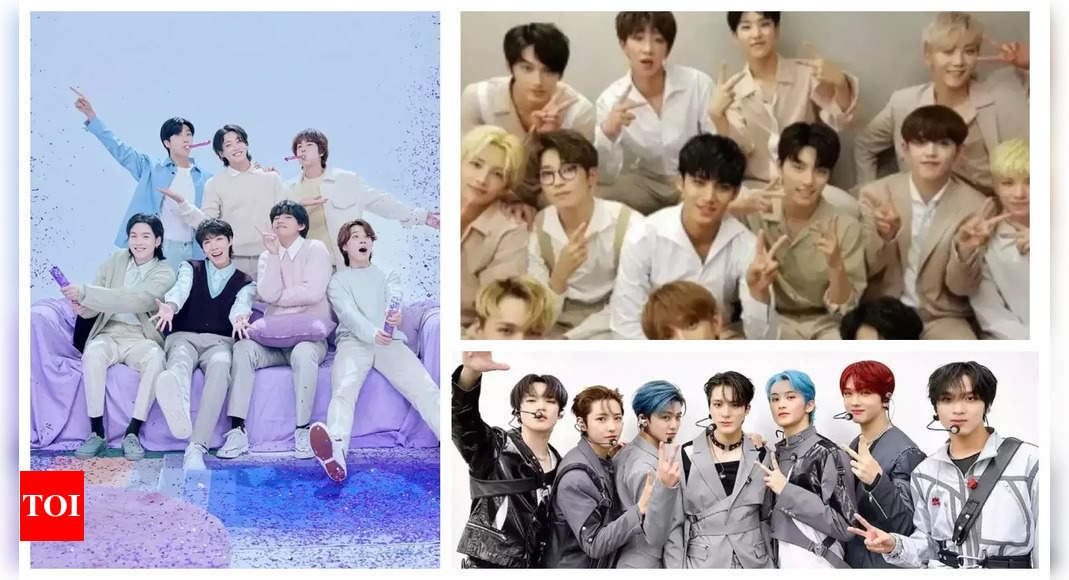 BTS, Seventeen, NCT and others dominate K-Pop boy group rankings in ...