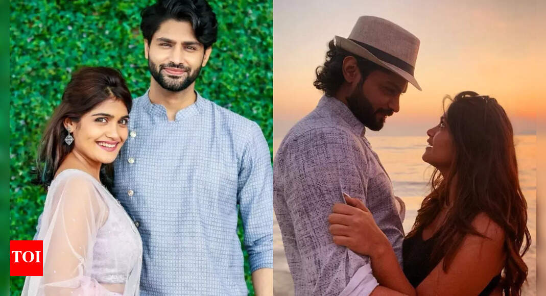 Rishi Saxena shares romantic pictures and wishes girlfriend Isha Keskar ...