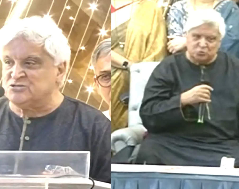 
Javed Akhtar talks about Tulsidas, Ramayan and asks people to chant 'Jai SIYA-RAM' with him
