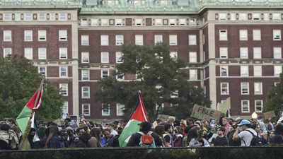 Columbia University suspends two student groups over Israel-Hamas protests