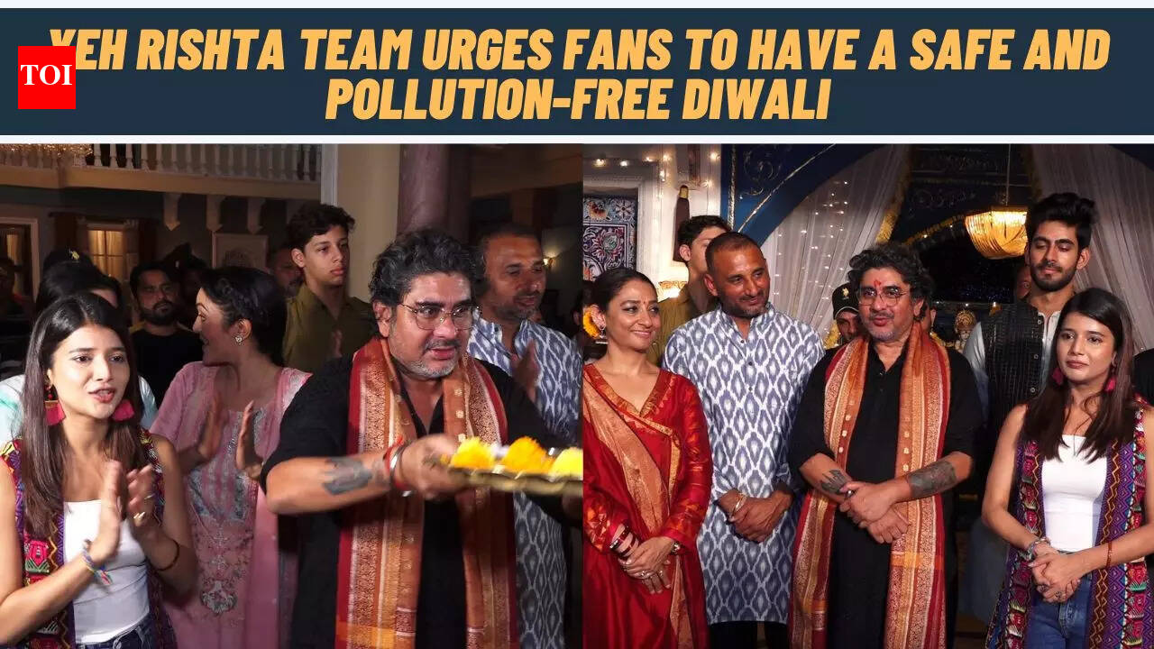 yeh rishta: Yeh Rishta Kya Kehlata Hai team celebrates Choti Diwali on ...