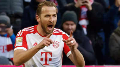 Bundesliga: Harry Kane's brace guides Bayern Munich to 4-2 win, Borussia Dortmund suffer consecutive defeat