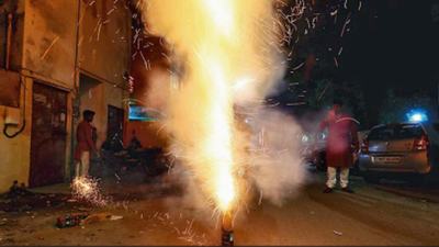 Delivered home, firecrackers get past curbs