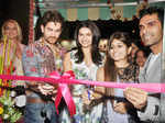 Prachi, Neil @ coffee shop launch