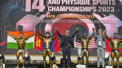 Indian Army tank commander from Lucknow shines in world bodybuilding championship