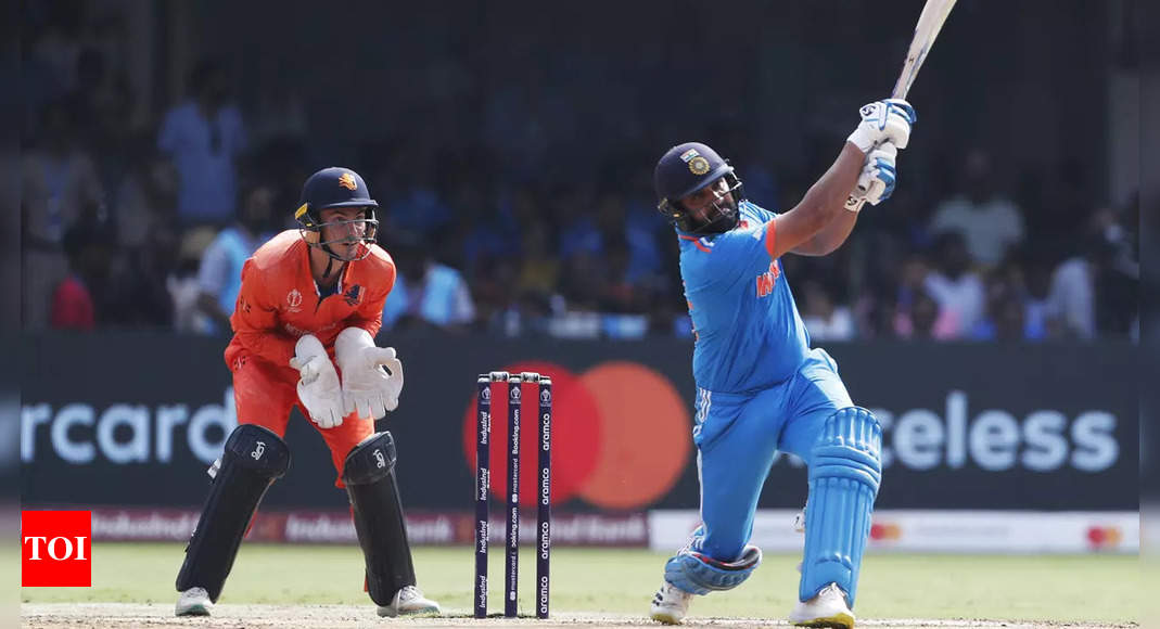 Rohit Sharma breaks record for most sixes in a calendar year Times of