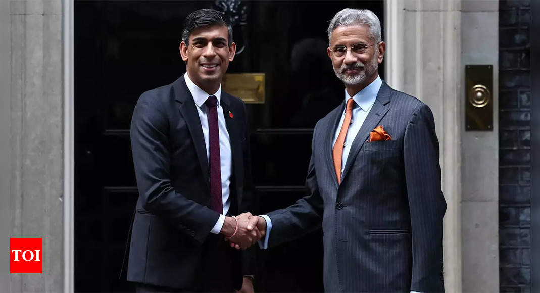 UK PM Sunak hosts Jaishankar at Downing Street for Diwali tea | India News