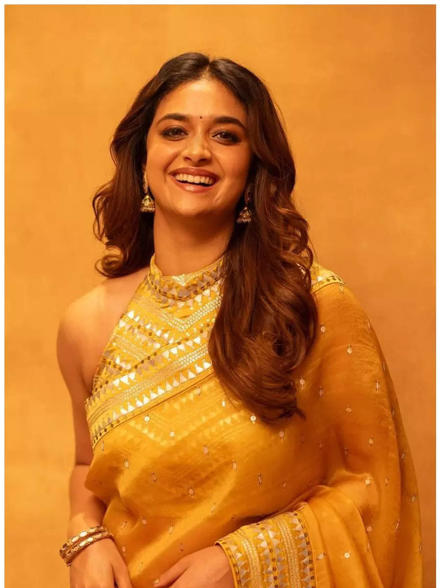 Keerthy Suresh's style secret s for festive elegance | Times of India