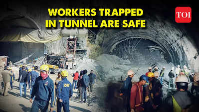 Uttarkashi tunnel collapse: Contact established with trapped workers, all are safe, say rescuers