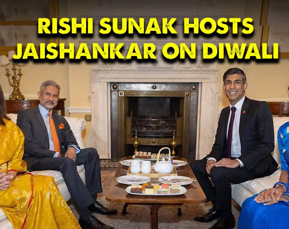 
Watch: UK PM Rishi Sunak hosts EAM Dr S Jaishankar at 10 Downing Street on Diwali

