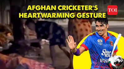 Watch: Afghan cricketer Gurbaz’s Diwali surprises for homeless wins hearts