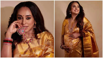 Pearle Maaney shines in her Diwali special shoot, hubby Srinish says 'Wowwwww looking like a wowww'