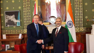 EAM Jaishankar meets newly-appointed UK foreign secretary David Cameron; discusses Indo-Pacific situation