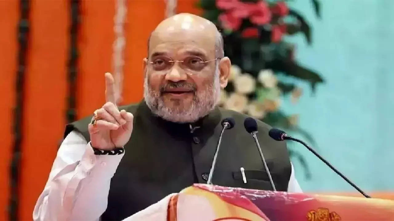 In last 18 years, BJP has turned MP from Bimaru to a bemisaal state, says Amit Shah | India News - The Times of India