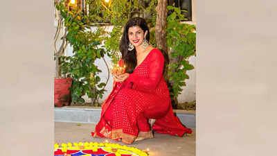 Nimrat Kaur: Making rangoli is my annual Diwali tradition