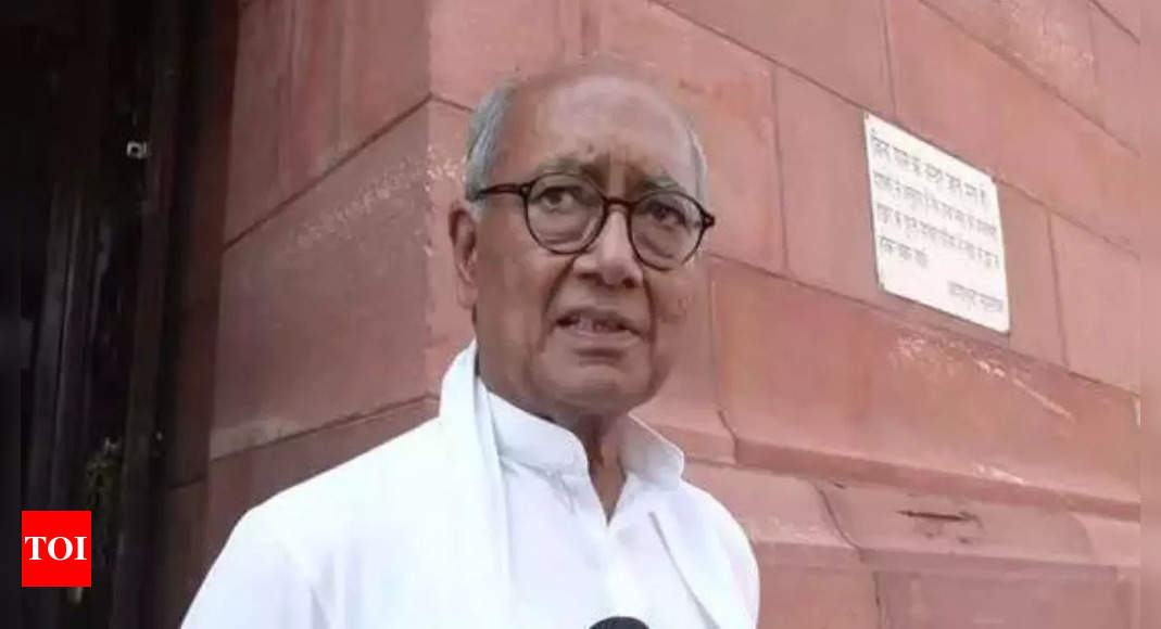 Corruption Mp S Debt Rose To 4l Crore Due To Corrupt Bjp Digvijaya   Photo 