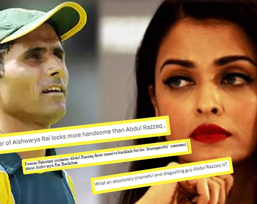 
Ex-Pakistani all-rounder Abdul Razzaq faces massive hate for his ‘disrespectful’ comment on Aishwarya Rai Bachchan
