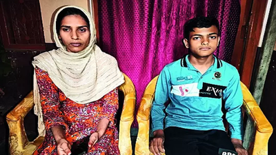 How an Indian mother struggles hard to provide better life for Pakistani son