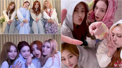 Internet explodes as Somi, LE SSERAFIM, and aespa's unlikely friendship captivates fans worldwide