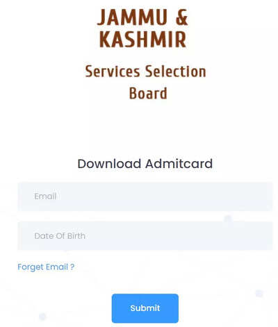 JKSSB JE Admit card 2023 released at jkssb.nic.in, download Junior Engineer (Civil) hall ticket here