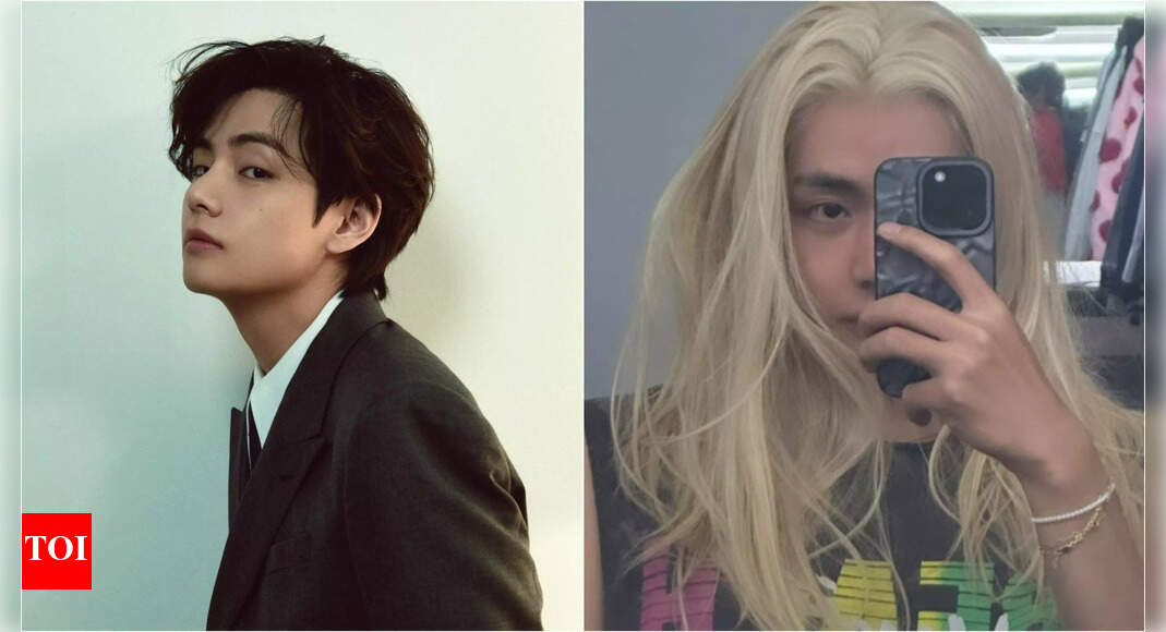 BTS' V shocks fans with hilarious blonde wig selfie; ignites global amusement and wild