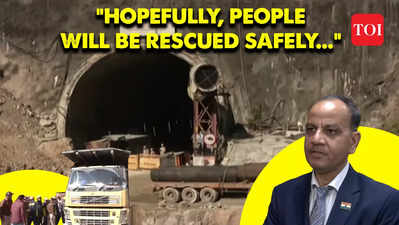 Uttarkashi tunnel collapse: "Hopefully, a way will be made soon and people will be rescued safely..." says NDRF DIG