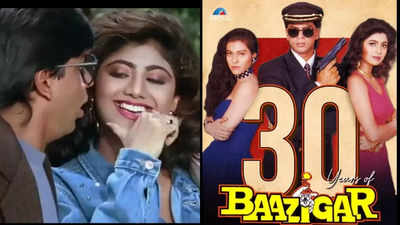 Shilpa Shetty pens note as her debut 'Baazigar' completes 30 years, calls Shah Rukh Khan her 'only acting school'