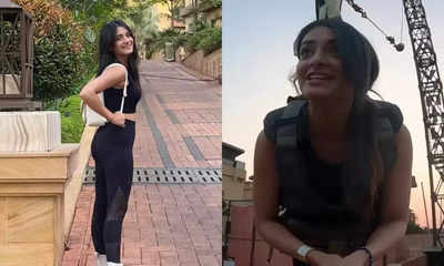 Actress Shagun Sharma’s funny reaction on her viral video while doing a swoop swing; watch