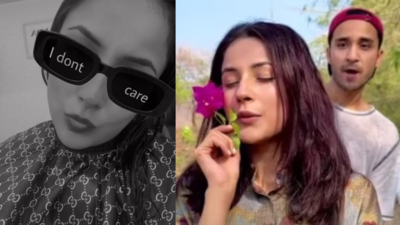 After rumours of visiting Badrinath temple with Raghav Juyal; Shehnaaz Gill posts a cryptic picture, writes "I don't care"