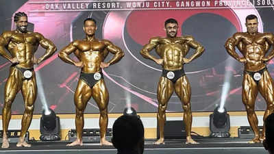 Signal Corps lad from Lucknow won bronze in world bodybuilding championship held in South Korea