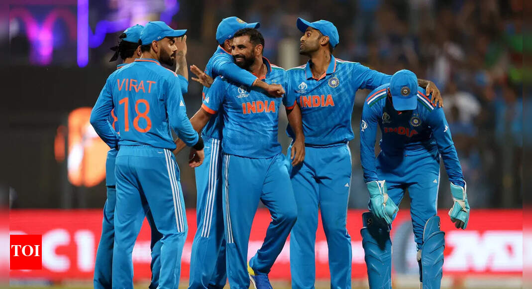 India vs New Zealand Live Updates | IND vs NZ World Cup 2023 Live Score Today: Team India arrives at Wankhede Stadium