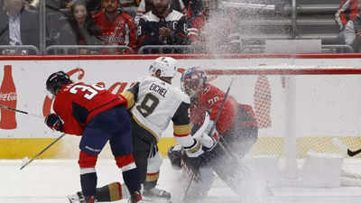 Charlie Lindgren's shutout leads Washington Capitals to victory over Vegas Golden Knights