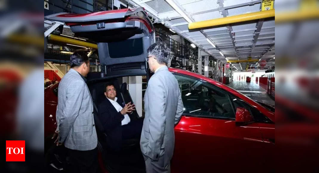 Tesla: Elon Musk apologises to Piyush Goyal for not meeting him at Tesla factory