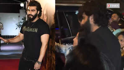 Watch: Arjun Kapoor gets mobbed, fan kisses his hand during recent outing