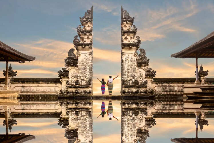 On a honeymoon