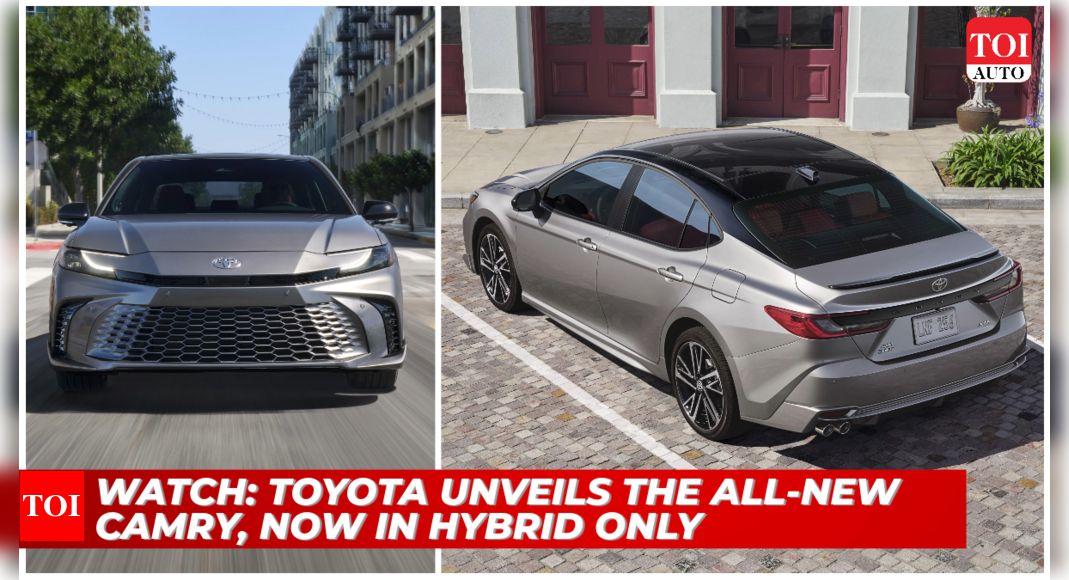 All-New 2025 Toyota Camry Breaks Cover, Goes Hybrid Only - The Car Guide